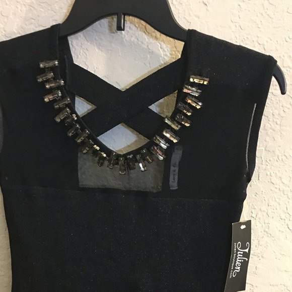 Mini Black Dress - Picture 2 of 4